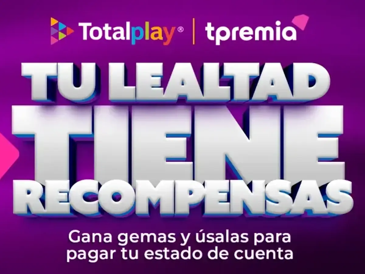 Portada de Totalplay TPremia con Gemas y programa de recompensas