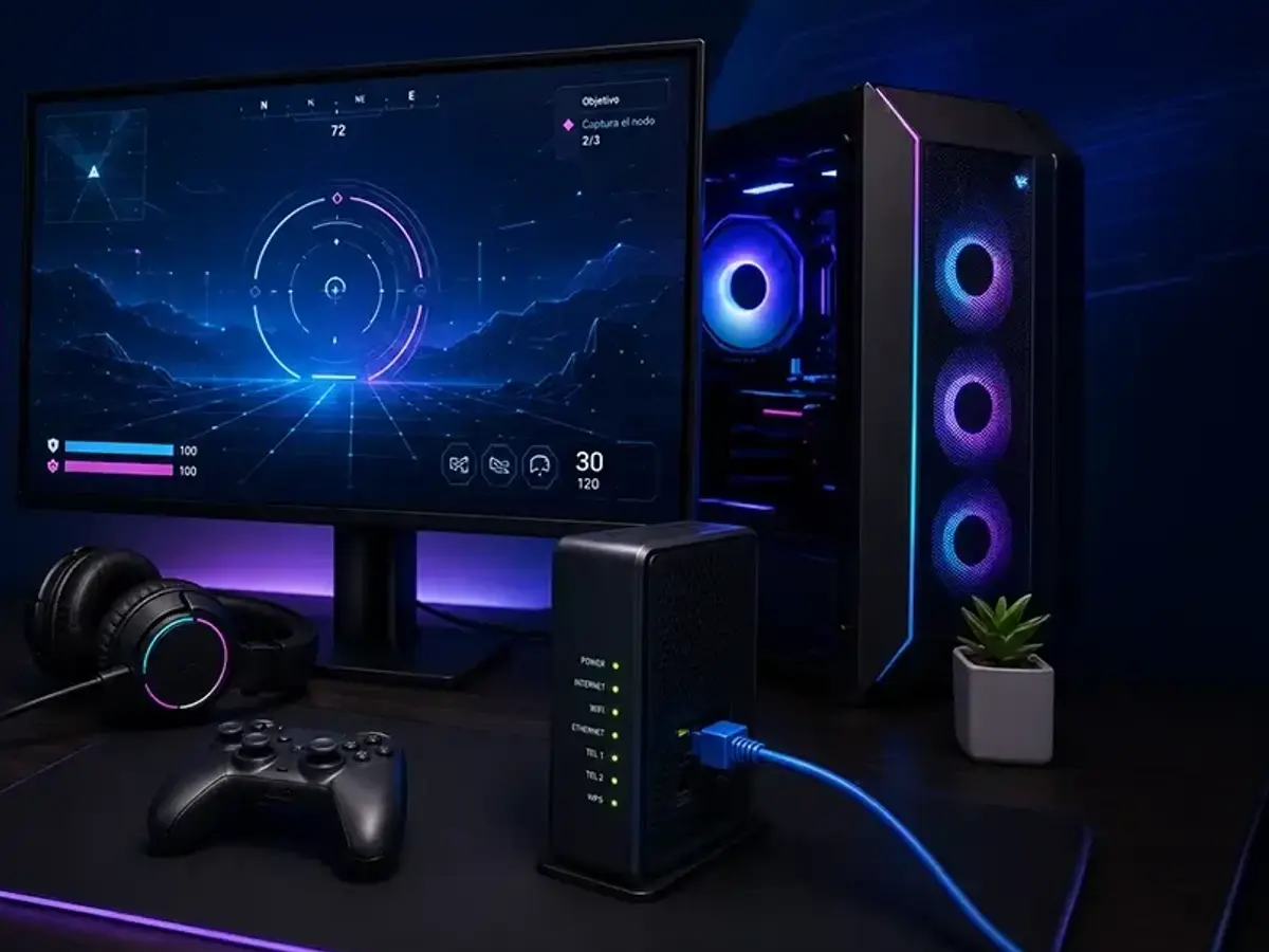 Imagen de set gaming PC